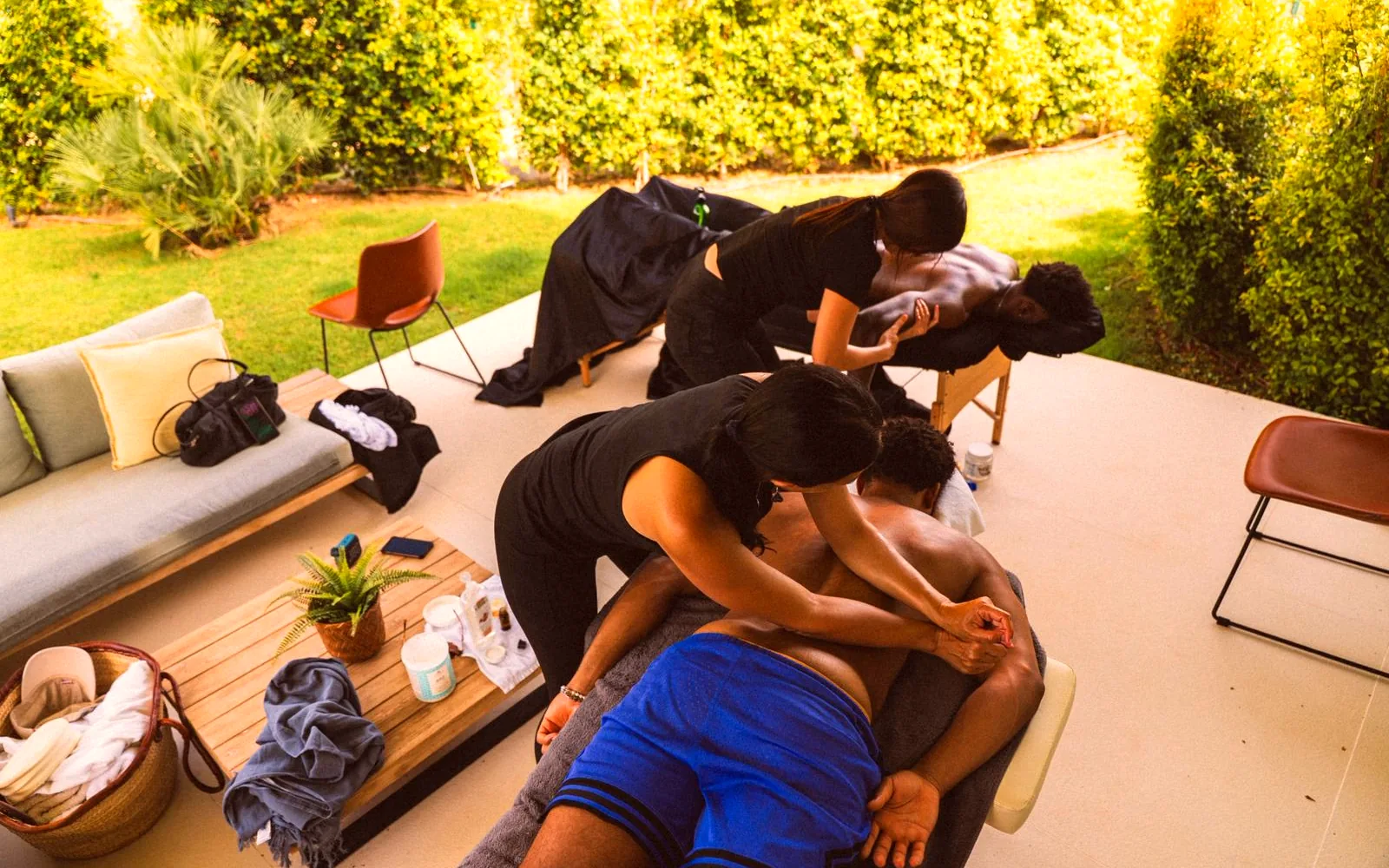 Sports massage