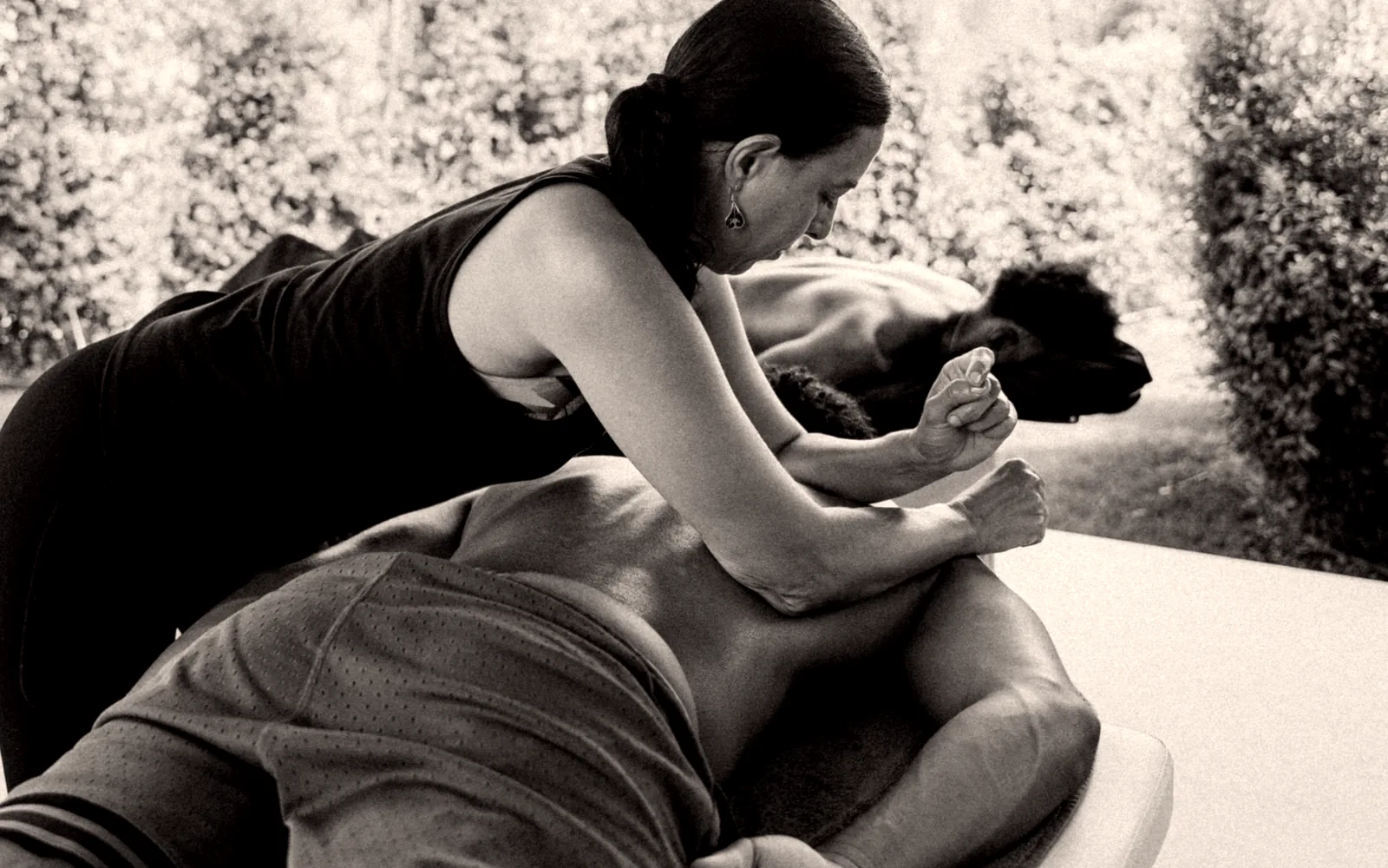 Deep tissue massage